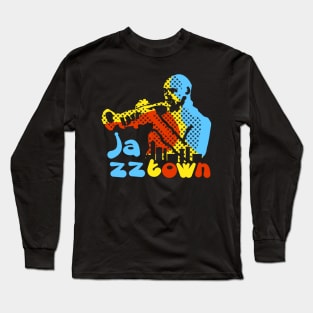 Jazz Town Urban Style Design Long Sleeve T-Shirt